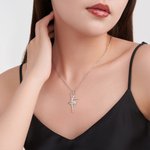 Personalisierte zierliche Ballerina Mädchen Halskette Frauen Schmuck mit eingraviertem Namen Jahrestag Geburtstag Geschenk für Ballerina