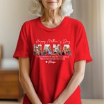 Personalizada Feliz Día de la Madre 3-7 Fotos Abuela Camiseta Sudadera Sudadera con Nombre Regalo Día de la Madre para Mamá Abuela