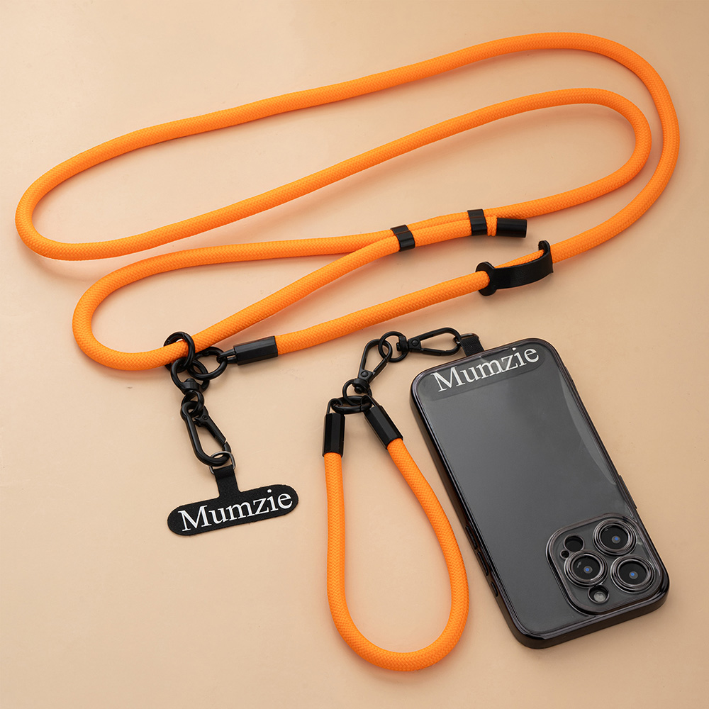 Cordon Téléphone Universel Multicolore Personnalisé avec Patch et Nom Cadeau Voyage pour Famille et Amis