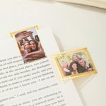 Personalized Photo Frame Design Metal Bookmark Clip with Photo Birthday Mother's Day Father's Day Reading Aid Gift for Family Bookworms