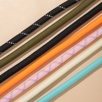 Personalisierte Multicolor Universal einstellbar Crossbody Telefon Lanyard mit Patch-Pad und Name Outdoor-Reisezubehör Geschenk für Familie Freunde