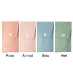 Sac à Pinceaux de Maquillage Personnalisé avec Nom Set de 8 Pinceaux Cadeau Mariage Fête des Mères pour Femme