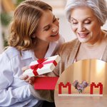 Personalised Mom I Love You Heart-shaped Photo Building Brick Puzzles Home Decor Mother's Day Birthday Gift for Mom Grandma