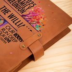 Personalized Tree of Life Family Reunion PU Leather A5 Notebook Cover with Name and Year Mother's Day Birthday Gift for Family