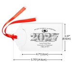 Personalized Funny Lottery Ticket Envelope Holder with Name and Year Set of 15 Graduation Party Favor Thank You Gift for Guests