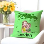 Funda de cojín personalizada con nombre y título Día de la Madre Cumpleaños Cálido regalo de decoración para mamá