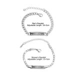 Personalised Adjustable Human Eyes Photo Bracelet Birthday Valentine's Day Anniversary Gift for Women Men