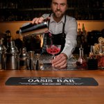 Personalisierte Vintage No-Slip Bar Matte Home Bar Pub Accessoire Vatertag Geburtstag Geschenk für Bartending Liebhaber Männer