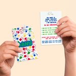 Personalisierte Autismus Identifikation Tag Karte mit Namen und Notfall-Informationen Outdoor-Aktivität sichere Pflege Tasche Zubehör Geschenk für Autismus Kinder