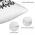 Personalized Graduation Cap Class of 2025 4 Photos Soft Throw Pillow Cover with Name Home Decor Graduation Gift for Graduates