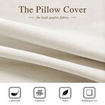 Personalizado 1-12 Nacimiento Flores Jardín Almohada Funda con Nombres Multicolor Decoración del Hogar Día de la Madre Regalo de inauguración de la casa para la abuela mamá