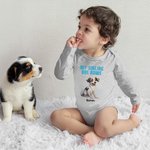 Personalizado 3D Cartoon 1-4 Mascotas 100% Algodón Bebé Body con Nombres Baby Shower Cumpleaños Regalo para Niños Niñas Recién Nacidos