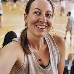 Personalised Basketball Necklace with Name Number Dainty Jewellery Game Day Birthday Gift for Basketball Mom Player