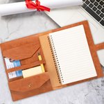 Personalizada de dibujos animados de Graduación Oso 3D Burbuja Nombre A5 Cubierta de cuero cuaderno con bolsillo de almacenamiento Cumpleaños Regalo de Graduación para la Clase de 2025 Graduados