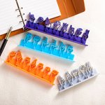 Personalized Multicolor American Sign Language 3D Printed Desk Name Plate Birthday Appreciation Gift for ASL Interpreter Teacher Deaf  People