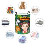 Personalisierte Cartoon Charakter Wald Tier wasserdicht Lagerung Korb mit Namen Kinderzimmer Dekoration Kindertag Housewarming Geschenk für Kinder