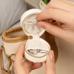 Personalized Baseball Softball Ball Game Design Mini Keychain Jewelry Box with Name Travel Essentials Birthday Gift for Women Sport Lovers