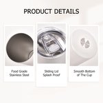 Personalised Faux Glitter Cartoon Cheerleading Girl Food-grade 20 oz Skinny Tumbler with Name Sports Team Birthday Gift for Cheerleader