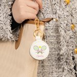 Personalized Baseball Softball Ball Game Design Mini Keychain Jewelry Box with Name Travel Essentials Birthday Gift for Women Sport Lovers