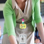 Personalized Cute Cartoon Teacher Adjustable Lanyard with Silicone Beads and Keychain for Id Badges and Keys Teacher's Day  Birthday Gift for Teachers