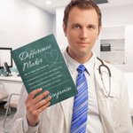 Personalised Difference Maker Definition A5 Leather Journal Notebook with 100 Lined Pages and Name Birthday Office Gift for Writers Colleagues Friends