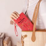 Personalizado Jardín de Mamá 1-12 Nacimiento Flores PU Cuero Plegado Billetera con nombres y titular de la tarjeta Día de la Madre Cumpleaños Regalo para Mamá Abuela