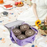 Personalized Classic Winnie the Pooh Insulated Lunch Bag with Initial and Name Back to School Picnic Birthday Gift for Kids