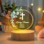 Veilleuse LED Couronne Personnalisée avec Texte 