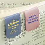 Personalized Floral Happy Retirement Magnetic Leather Bookmark Clip with Name and Year School Office Stationary Supplies Birthday Gift for Bookworms