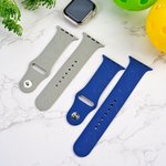 Pulsera de silicona multicolor personalizada para Apple Watch con nombre grabado Regalo de cumpleaños para los amantes del Pickleball