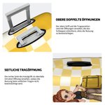 Personalisierte Y2K Cartoon Charakter Kofferschutzhülle mit Namen Urlaub Reisezubehör Geburtstag Geschenk für Damen Mädchen