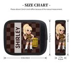 Personalisierte Y2K-Stil Cartoon-Charakter Gepäck Griff Wrap mit Namen Satz von 2 Reise-Accessoires Geburtstagsgeschenk für Travel Lovers