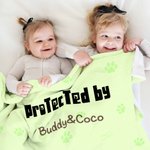 Personalisierte Mein Geschwisterchen hat Pfoten Cartoon Katze Hund weiche Decke mit Namen Zimmer Dekoration Geburtstag Baby Dusche Geschenk für Baby