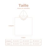 Serviette de Plage à Capuche Personnalisée avec Nom Initiale Animal de Forêt Accessoire Super Absorbant de Voyage Cadeau Anniversaire pour Enfant