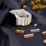 Personalisierter Medizinischer Notfall ID-Tag Apple Watch Charme mit Text Notfallkontakt Uhrenarmband Zubehör Geschenk für Diabetiker Allergiker