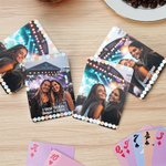 Personalized I Was There Music Memory Photo Poker Card Deck 54 Pcs Bachelor Party Eras Tour Souvenier Gift for Family Friend