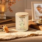 Personalisierte Mama Schwan beschützt ihre Babys LED Kerze Glas mit Namen und Text Home Decor Muttertag Geburtstag Geschenk für Mama Oma