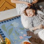 Personalisierte Floral Umarmung Bär Quaste weiche Decke mit Namen Home Decor Muttertag Geburtstag Geschenk für Mama Oma