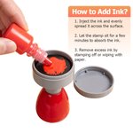 Personalized Well Done Great Job Portrait Self-Inking Teacher Stamp with Text Teacher's Day Thank You Motivational Gift for Teachers