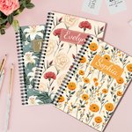 Cuaderno de espiral A5 personalizado con 120 páginas rayadas Cumpleaños Día de la Madre Regalo para mujeres Mamá Abuela