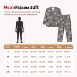 Personalisierte Kokosnuss Baum Haustier Avatar Foto Langarm-Pyjama passende Hose mit Namen Geburtstag Geschenk für Frauen Männer Haustierliebhaber