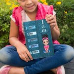 Cuaderno Espiral Personalizado Retro Versículo Bíblico A5 120 Páginas con Nombre Cumpleaños Bautizo Religioso Regalo para Cristianos Familia