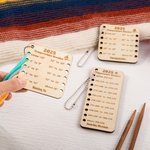 Personalisierte Lage Temperatur Decke Design Farbkarte mit Perlenkette Häkeln Zubehör Geburtstag Muttertag Geschenk für Liebhaber Stricken