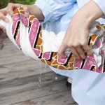 Personalizada Leopardo Cebra Patrón Nombre De gran tamaño de secado rápido Toalla de playa Cumpleaños Verano Vacaciones Accesorios Cumpleaños Regalo para la Familia Amigo