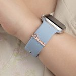 Personalized Minimalist Name Watch Band Charm Decorative Accessories Valentine's Day Birthday Gift for Friends Family