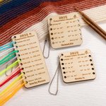 Personalisierte Lage Temperatur Decke Design Farbkarte mit Perlenkette Häkeln Zubehör Geburtstag Muttertag Geschenk für Liebhaber Stricken