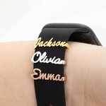 Personalized Minimalist Name Watch Band Charm Decorative Accessories Valentine's Day Birthday Gift for Friends Family