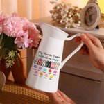 Gepersonaliseerde My Favorite People Call Me Nana Bloemen Keramische Vaas met 1-12 Namen Moederdag Verjaardagscadeau voor oma Moeder