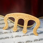 Personalized Classic Music Note Page Holder Bookmark with Name Read Accessory Birthday Gift for Musician Book Lover