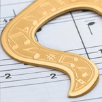 Personalized Classic Music Note Page Holder Bookmark with Name Read Accessory Birthday Gift for Musician Book Lover